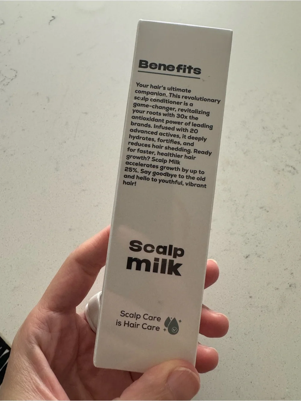 Scalp Milk Anti-Aging Scalp Conditioner - White